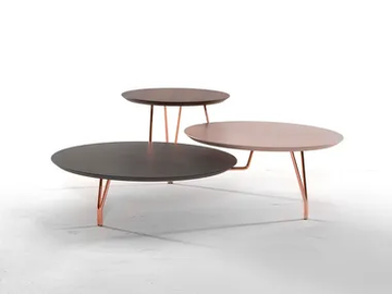 LOG - Round wooden coffee table by Tonin Casa - view 2
